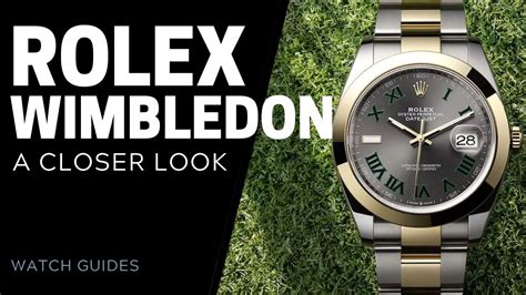 does rolex sponsor wimbledon|rolex wimbledon dial history.